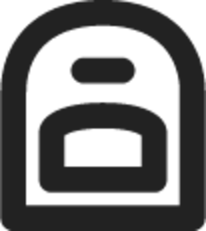 bag backpack icon