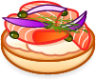 bagel with lox emoji