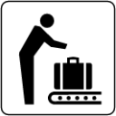 baggage claim icon