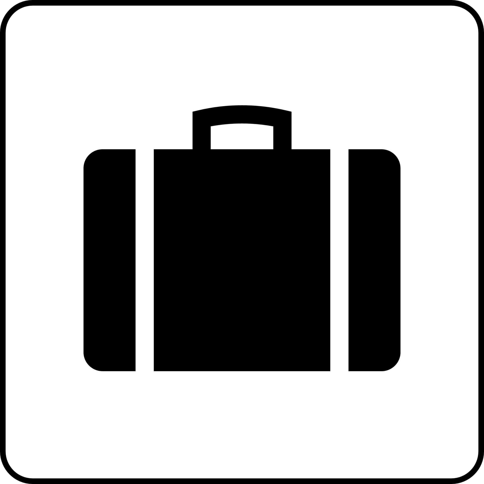 baggage claim v2 icon