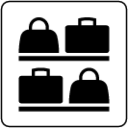 baggage storage icon