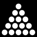 ball pyramid icon