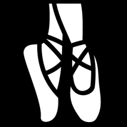ballerina shoes icon