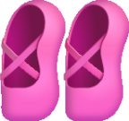 ballet shoes emoji