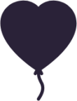 balloon heart 1 fill icon