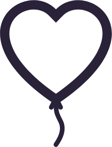 balloon heart 1 icon