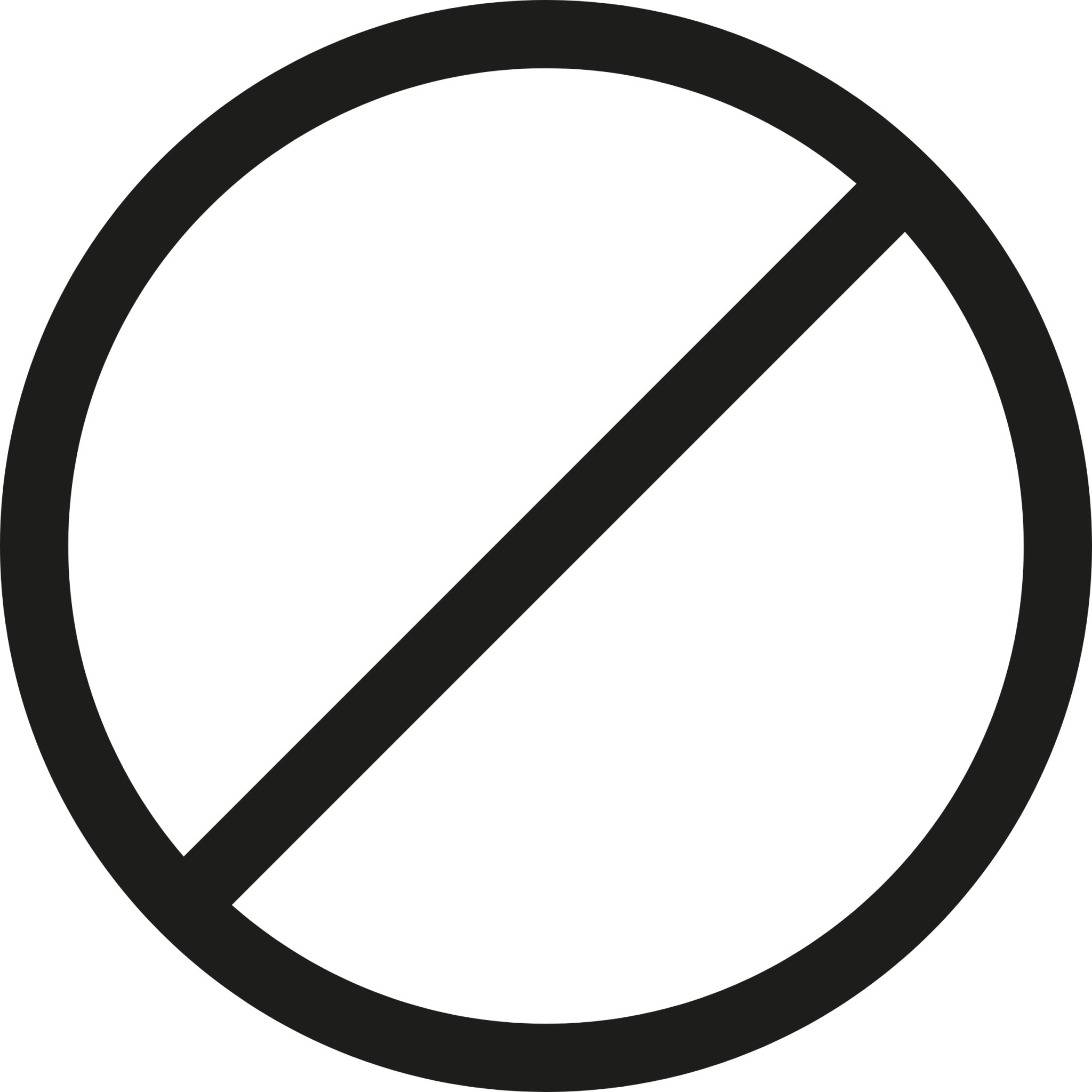 ban circle icon