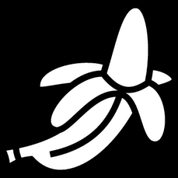 banana peeled icon