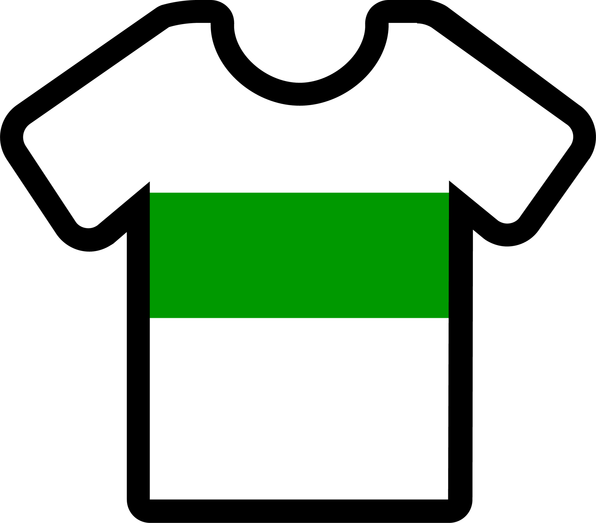 band white green icon