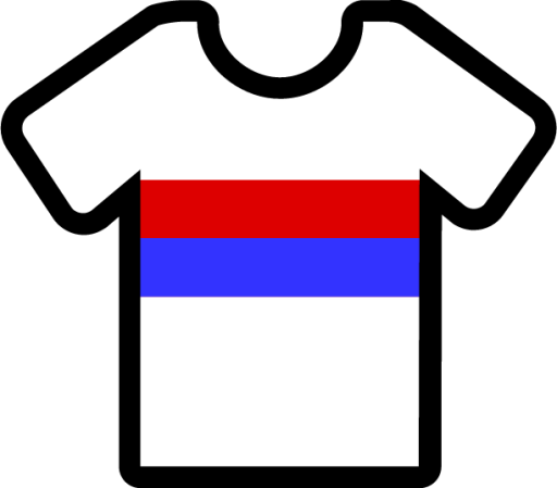 band white red blue icon