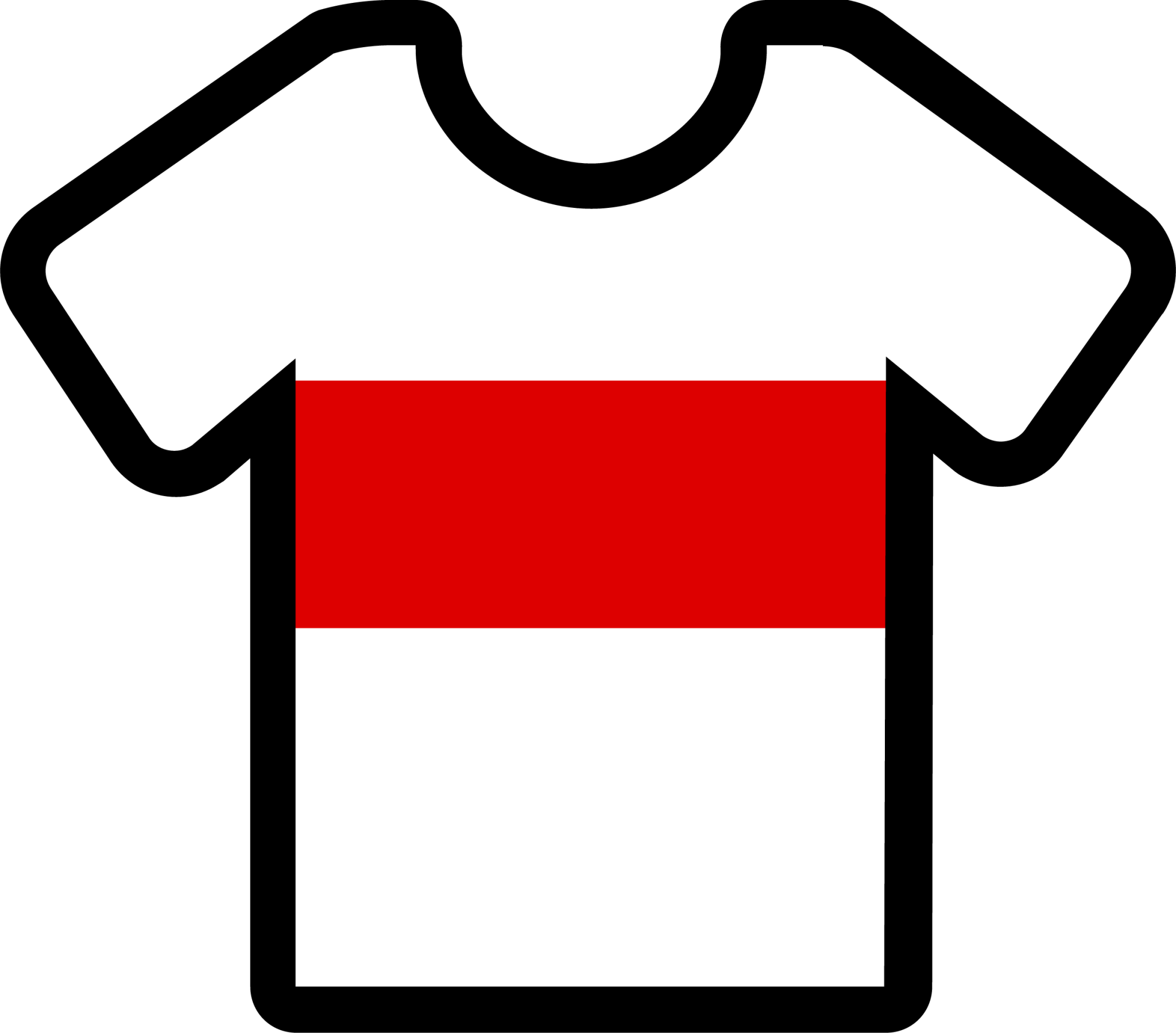 band white red icon