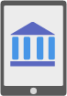 bank tablet icon