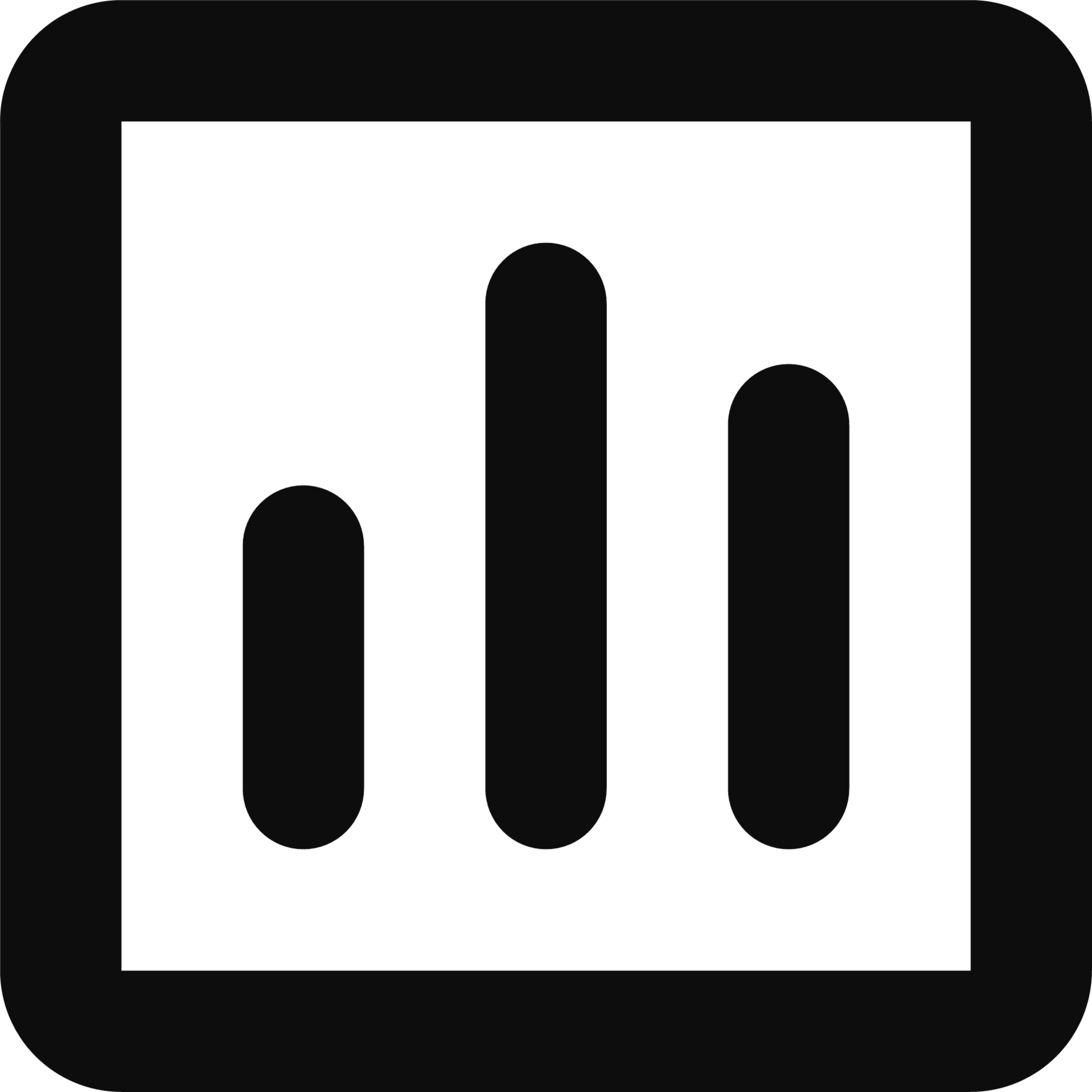bar chart icon