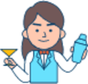 Bartender illustration