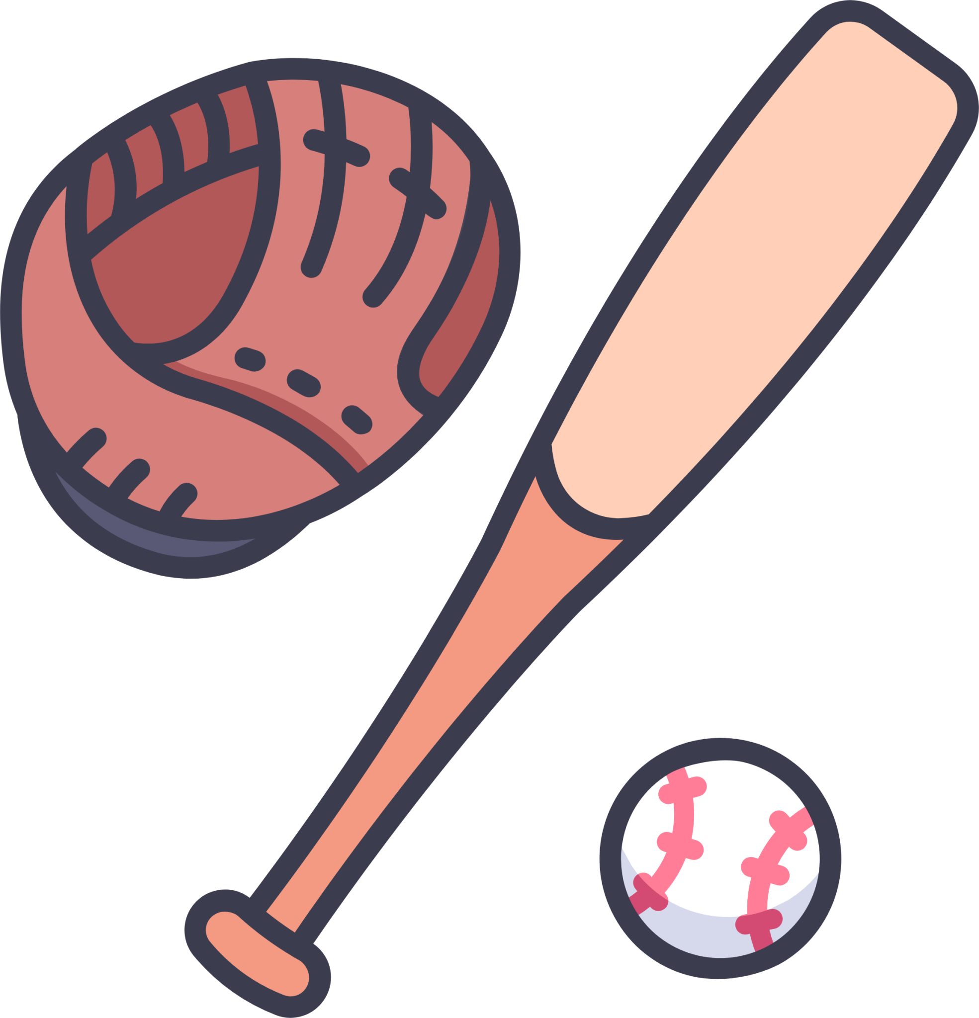 baseball glove icon