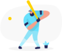 Baseball illustration