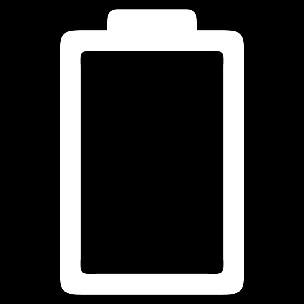 battery 0 icon