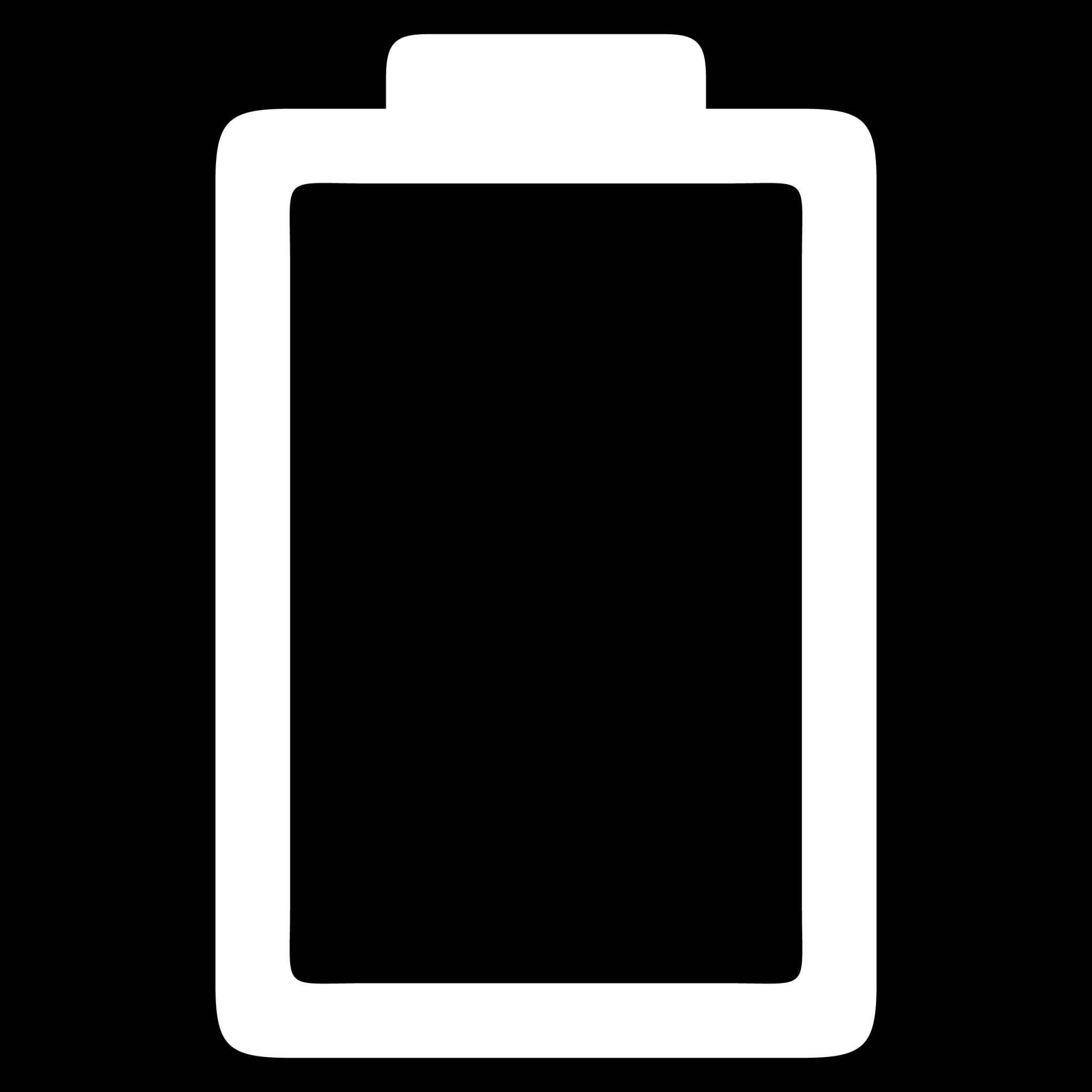 battery 0 icon