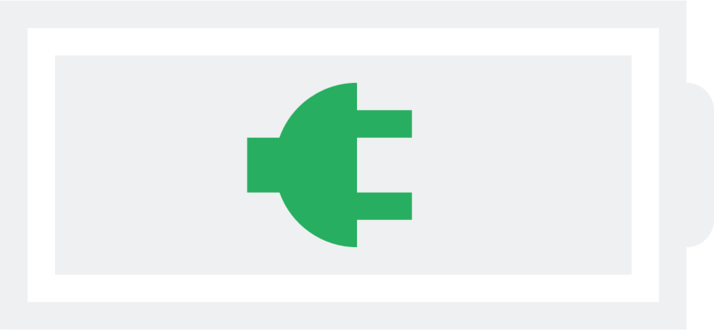 battery 100 charging icon