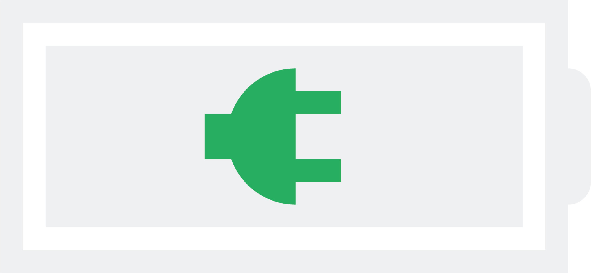 battery 100 charging icon
