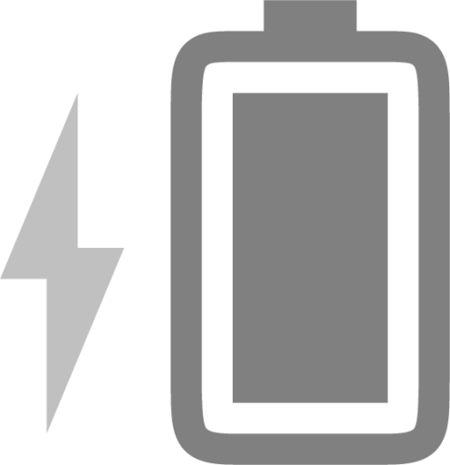 battery full charged symbolic icon