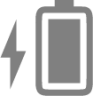 battery full charging symbolic icon