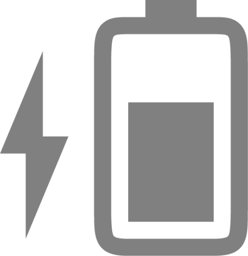 battery good charging symbolic icon