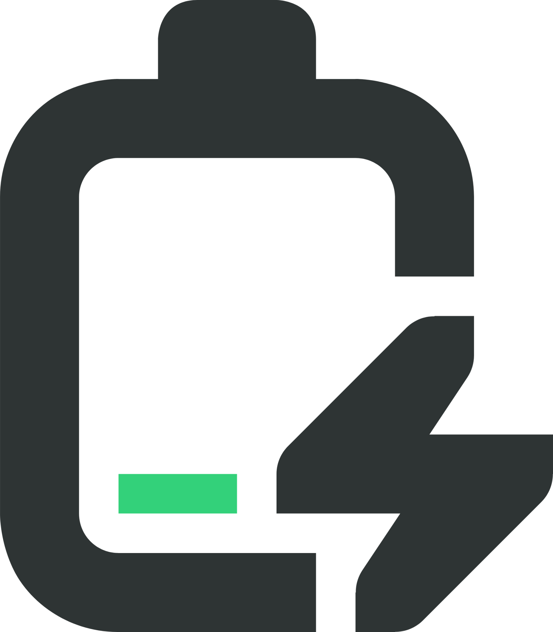 battery level 10 charging symbolic icon