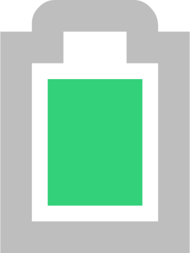 battery level 100 symbolic icon