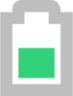 battery level 60 symbolic icon