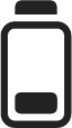 battery low light icon