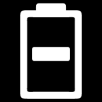 battery minus icon