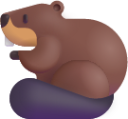 beaver emoji