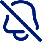 bell disabled icon
