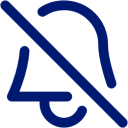 bell disabled icon