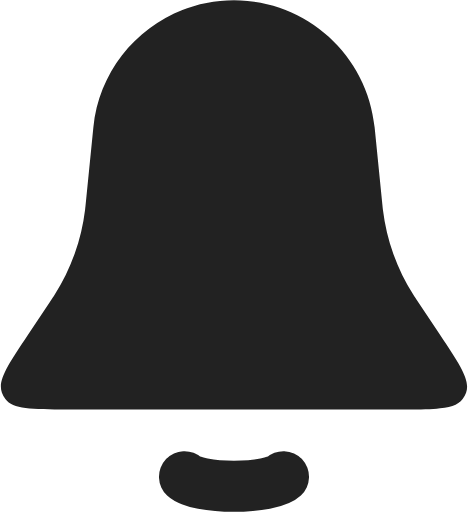 Bell fill icon