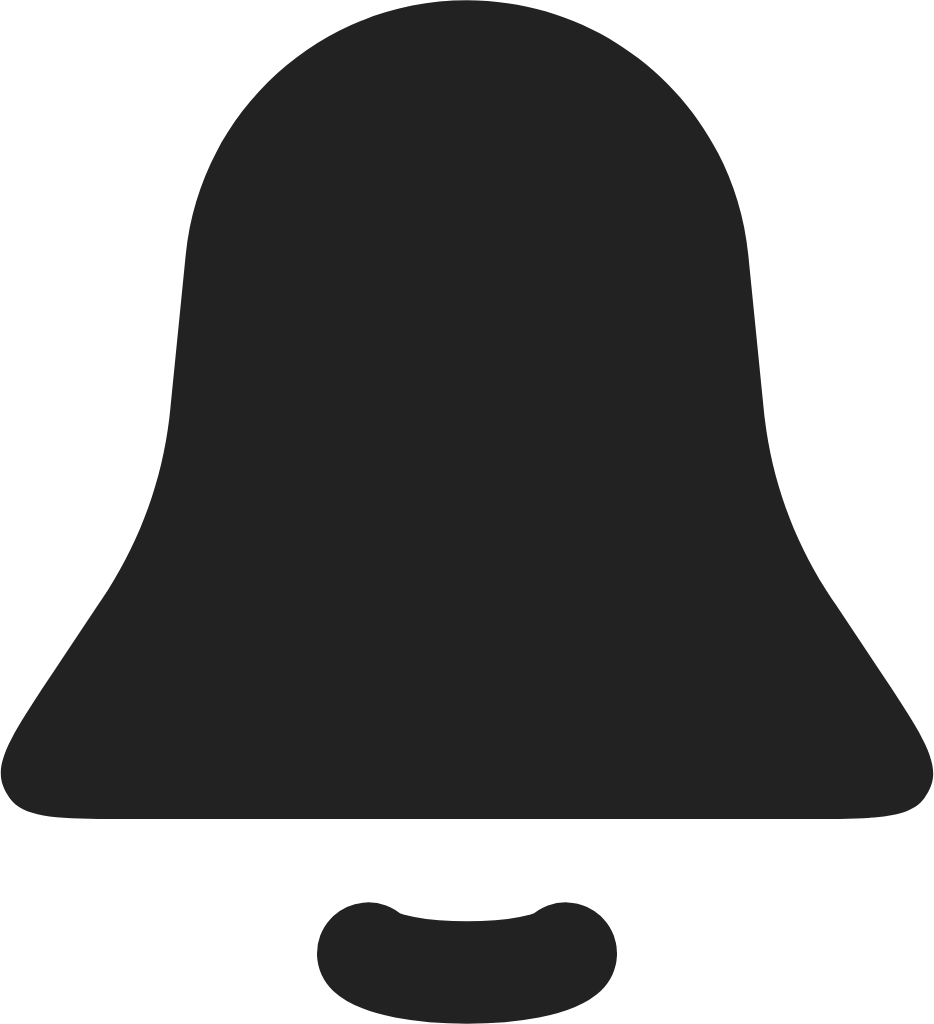 Bell fill icon