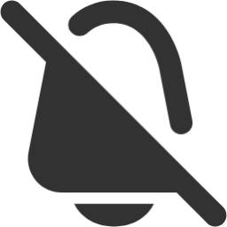 bell off icon
