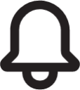 bell outline icon