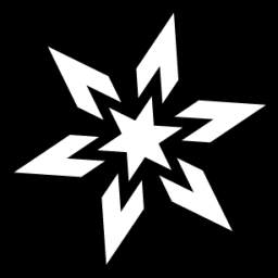 beveled star icon