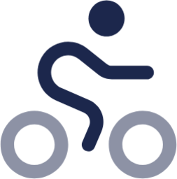 Bicycling Round icon