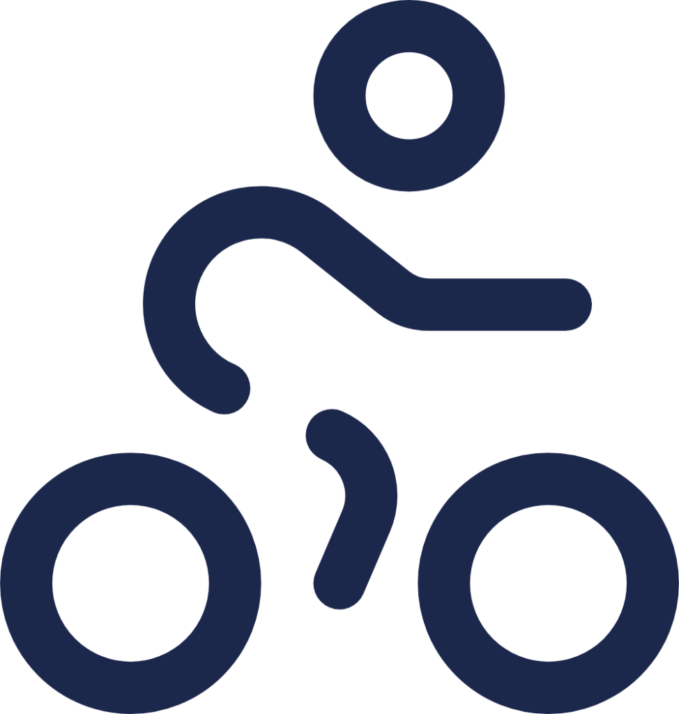 Bicycling Round icon