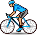 bicyclist (plain) emoji
