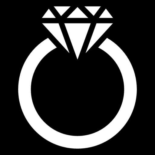 big diamond ring icon