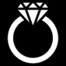 big diamond ring icon