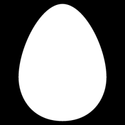 big egg icon