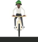 bike lane illustration