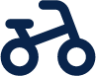bike line transport icon