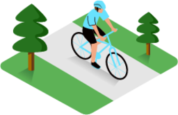 Biker illustration