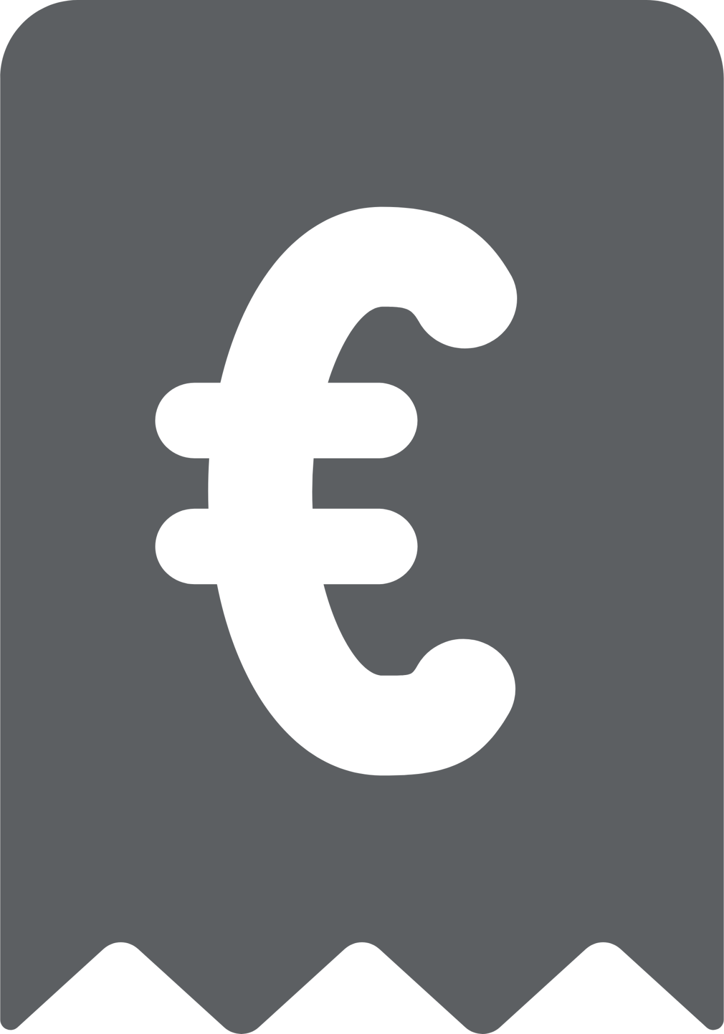 billing statement euro major icon